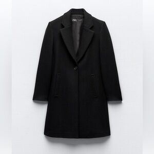 Zara Women's Elegant Black  Coat
